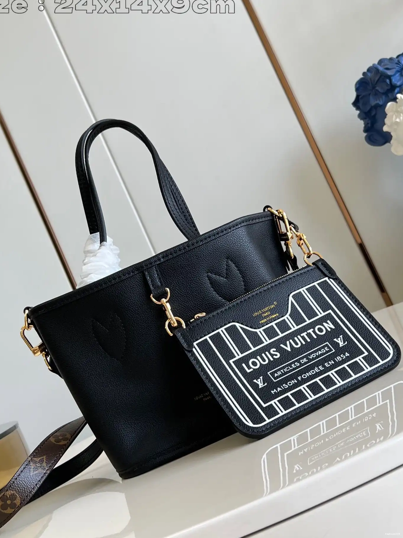 BB LOUIS Neverfull Inside VUITTON Bandoulière Out 0419